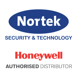 Logo nortek og Honeywell